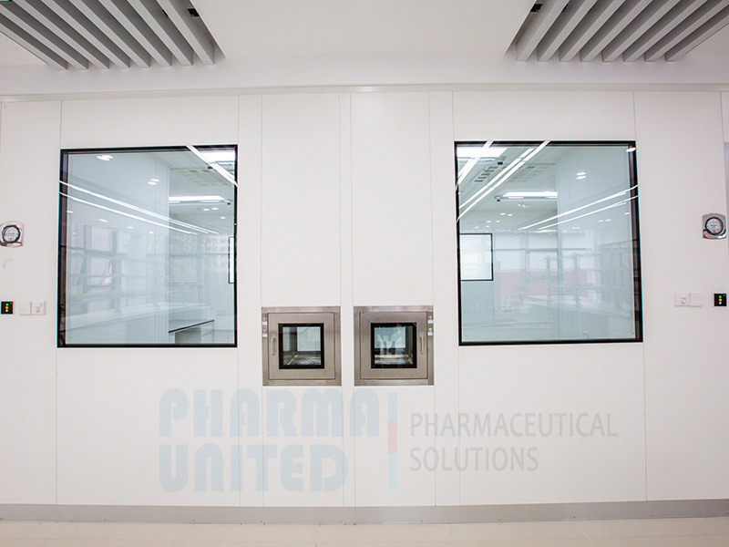 Cleanroom double glazing window supplier